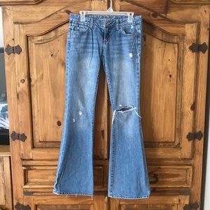 AE jeans with real flare!